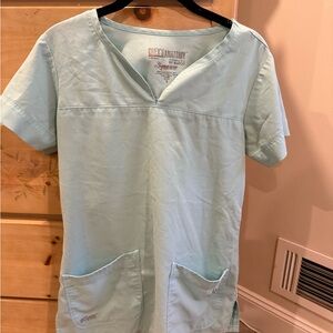 Grey's Anatomy Aqua Scrub Top